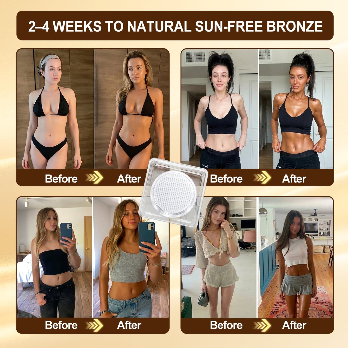 🎁𝐇𝐢𝐬𝐤𝐢𝐧® Only 5 packs left! Get an extra 30% off now. Get a natural bronze glow without UV, orange tones, streaks, or mess. Limited-time offer – grab yours now!